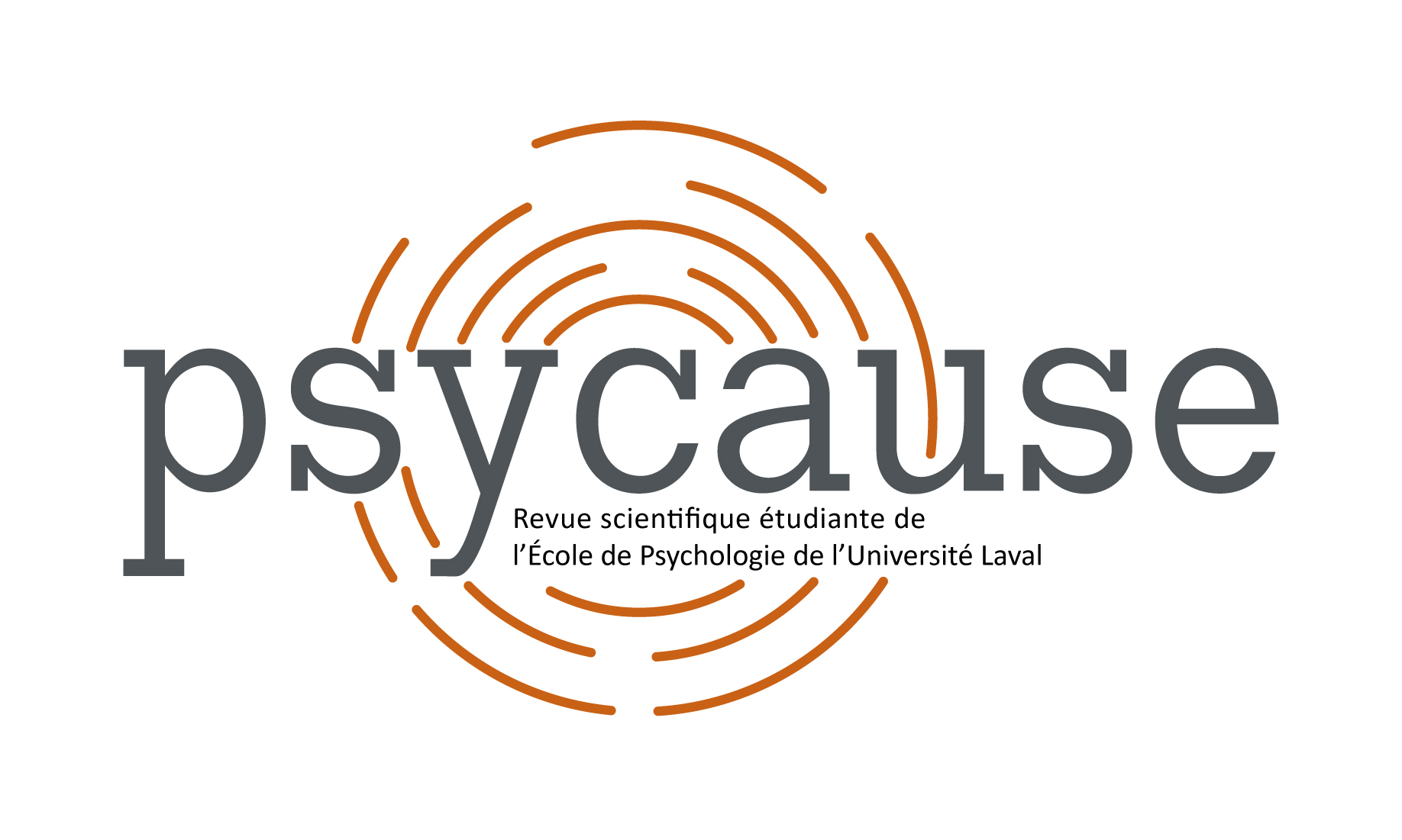 Logo de la revue Psycause avec le titre alternatif